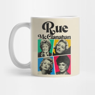 Rue McClanahan Comics Black Mug